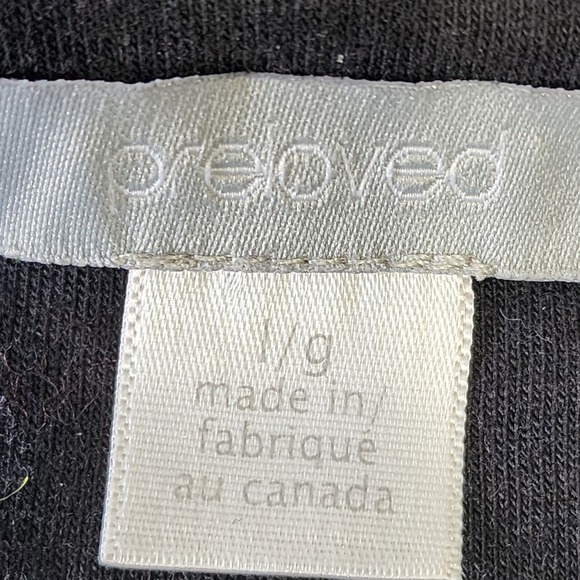 Vintage‎ Preloved Sweater Dress Womens Large Upcycled Knit Eco Handmade Canada - Picture 8 of 13